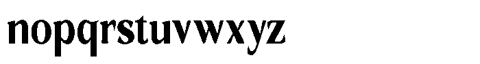 Gafisah Round Black Condensed Font LOWERCASE
