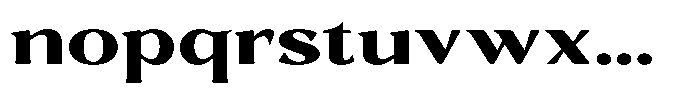 Gafisah Round Black Expanded Font LOWERCASE
