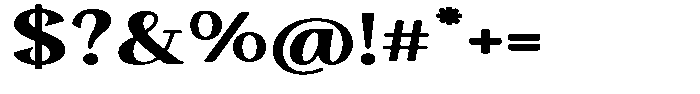 Gafisah Round Black Extra Expanded Font OTHER CHARS