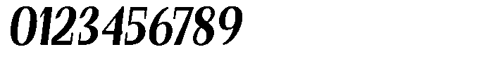 Gafisah Round Black Semi Condensed Slant Font OTHER CHARS