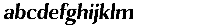 Gafisah Round Black Semi Condensed Slant FONT