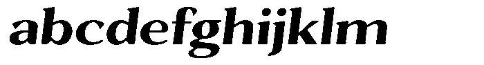 Gafisah Round Black Semi Expanded Slant FONT