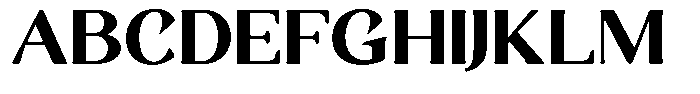 Gafisah Round Black Semi Expanded Font UPPERCASE
