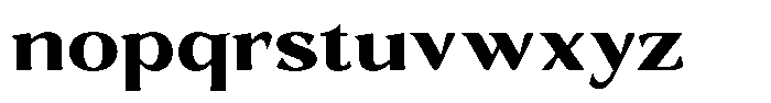 Gafisah Round Black Semi Expanded Font LOWERCASE