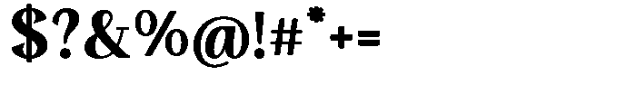 Gafisah Round Black Font OTHER CHARS