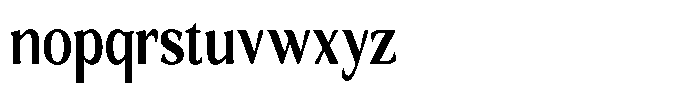 Gafisah Round Bold Condensed Font LOWERCASE