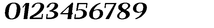 Gafisah Round Bold Expanded Slant Font OTHER CHARS