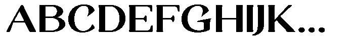 Gafisah Round Bold Expanded Font UPPERCASE