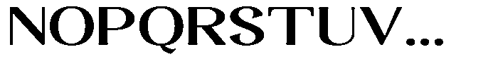 Gafisah Round Bold Expanded Font UPPERCASE
