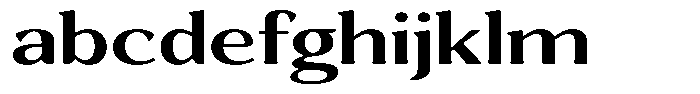 Gafisah Round Bold Expanded FONT