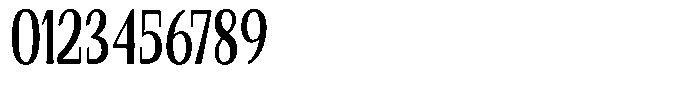 Gafisah Round Bold Extra Condensed Font OTHER CHARS