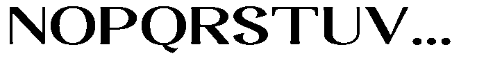 Gafisah Round Bold Extra Expanded Font UPPERCASE