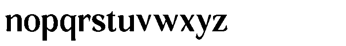 Gafisah Round Bold Semi Condensed Font LOWERCASE