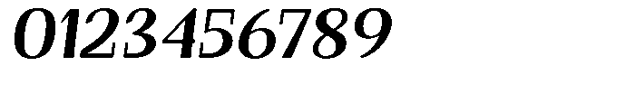 Gafisah Round Bold Semi Expanded Slant Font OTHER CHARS