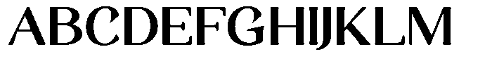 Gafisah Round Bold Semi Expanded Font UPPERCASE