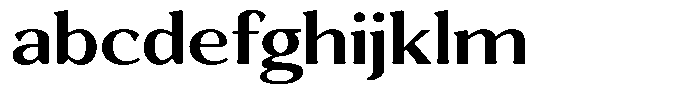 Gafisah Round Bold Semi Expanded FONT