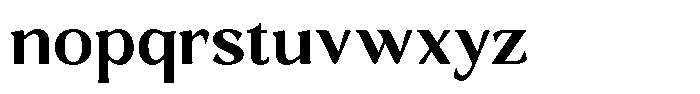 Gafisah Round Bold Font LOWERCASE