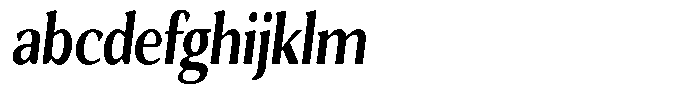 Gafisah Round Extra Bold Condensed Slant FONT