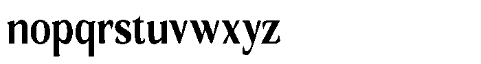 Gafisah Round Extra Bold Condensed Font LOWERCASE