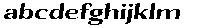 Gafisah Round Extra Bold Expanded Slant FONT