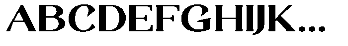 Gafisah Round Extra Bold Expanded Font UPPERCASE