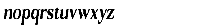 Gafisah Round Extra Bold Extra Condensed Sl Font LOWERCASE