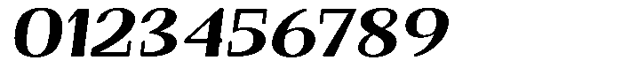 Gafisah Round Extra Bold Extra Expanded Slant Font OTHER CHARS
