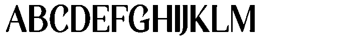 Gafisah Round Extra Bold Semi Condensed Font UPPERCASE