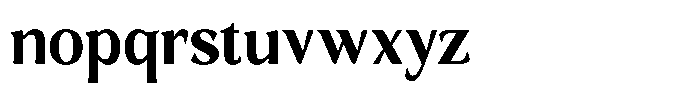 Gafisah Round Extra Bold Semi Condensed Font LOWERCASE