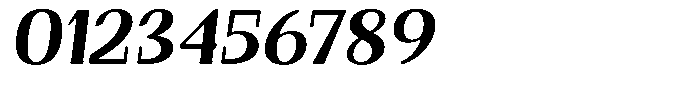 Gafisah Round Extra Bold Semi Expanded Slant Font OTHER CHARS