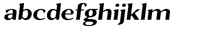 Gafisah Round Extra Bold Semi Expanded Slant FONT