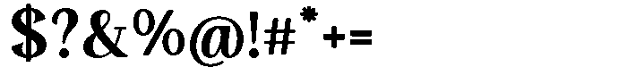Gafisah Round Extra Bold Font OTHER CHARS