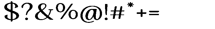 Gafisah Round Extra Expanded Font OTHER CHARS
