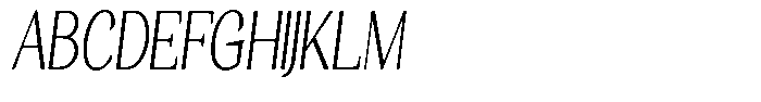 Gafisah Round Extra Light Extra Condensed Sl Font UPPERCASE