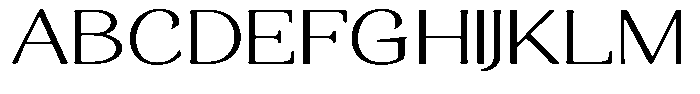 Gafisah Round Extra Light Extra Expanded Font UPPERCASE