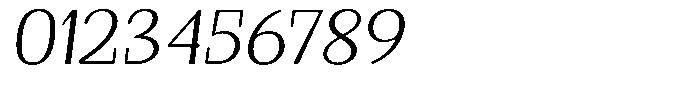 Gafisah Round Extra Light Semi Expanded Slant Font OTHER CHARS