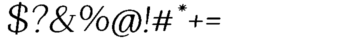 Gafisah Round Extra Light Semi Expanded Slant Font OTHER CHARS