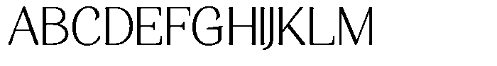 Gafisah Round Extra Light Font UPPERCASE