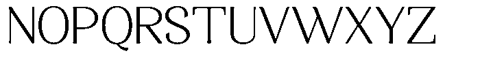 Gafisah Round Extra Light Font UPPERCASE