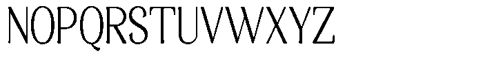 Gafisah Round Light Condensed Font UPPERCASE
