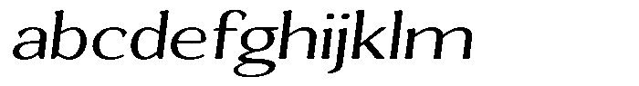 Gafisah Round Light Expanded Slant FONT