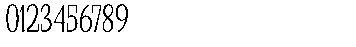 Gafisah Round Light Extra Condensed Font OTHER CHARS