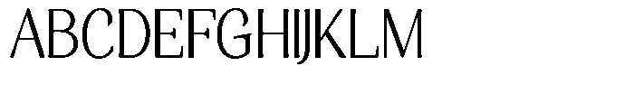 Gafisah Round Light Semi Condensed Font UPPERCASE