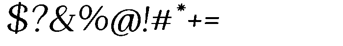 Gafisah Round Light Semi Expanded Slant Font OTHER CHARS