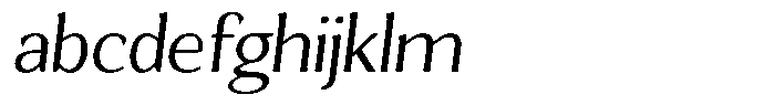 Gafisah Round Light Slant FONT
