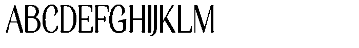 Gafisah Round Medium Condensed Font UPPERCASE