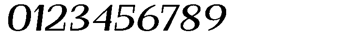Gafisah Round Medium Expanded Slant Font OTHER CHARS