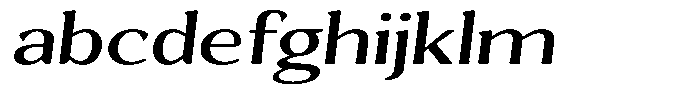 Gafisah Round Medium Expanded Slant FONT