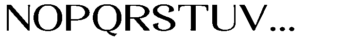 Gafisah Round Medium Expanded Font UPPERCASE
