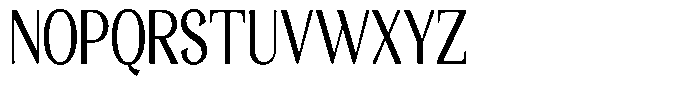 Gafisah Round Medium Extra Condensed Font UPPERCASE